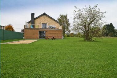 Sandstone farmhouse converted into 6-to-9-person holiday cottage with wellness in Florenville