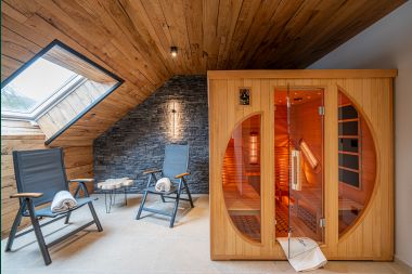 Luxury apartment for 4 people in Amel with sauna, jacuzzi, and private terrace