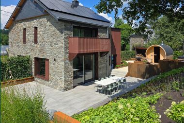 Luxurious holiday home for 9 people with sauna in Our, Paliseul