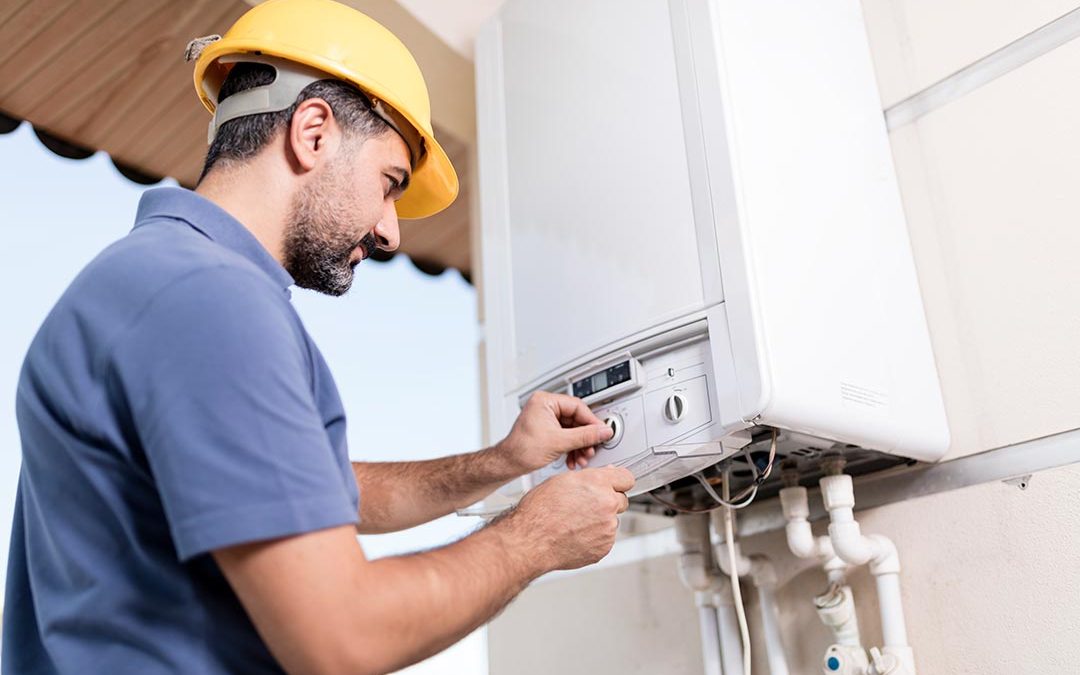 Installation d'une chaudière dans une maison de vacances