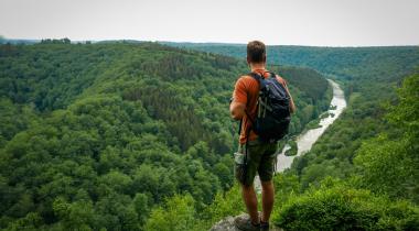 Rocher du chat in de Ardennen