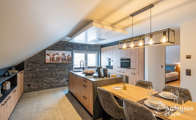 Luxueus vakantieappartement in Amel voor 2 personen: romantisch verblijf met jacuzzi en sauna in de Ardennen