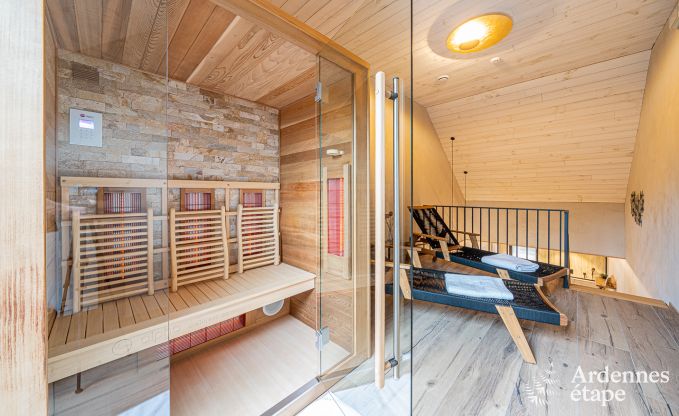 Luxueus ingerichte vakantiewoning voor 2 met wellnessfaciliteiten in Amel, Hoge Venen