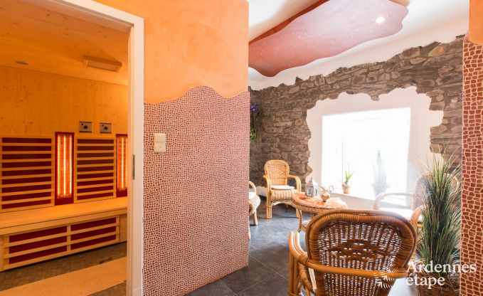 Vakantiehuis voor 26 personen met sauna te huur in Amel
