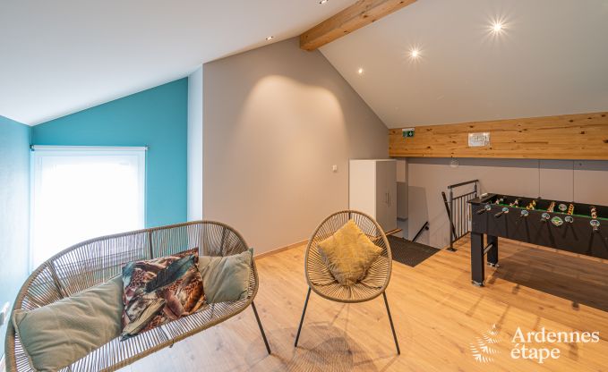 Prachtige vakantiewoning met buitenjacuzzi en sauna in Amel, Hoge Venen