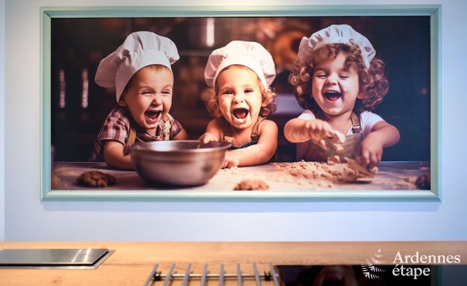 Luxevilla met zwembad en tennisbaan voor 14 personen in Anhe, gelegen in de vallei van de Moligne