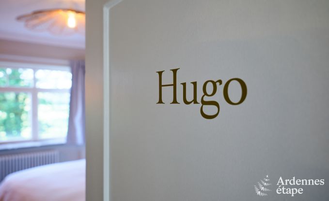 Luxevilla met zwembad en tennisbaan voor 14 personen in Anhe, gelegen in de vallei van de Moligne