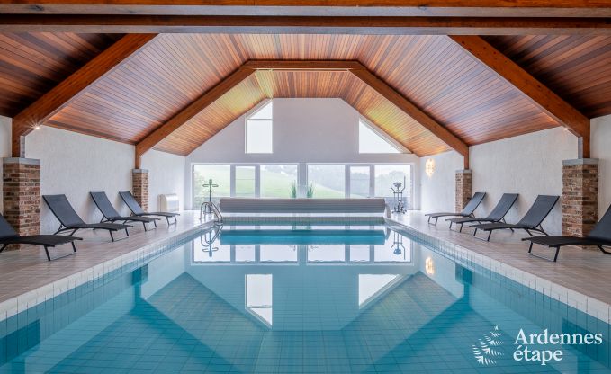 Luxe villa met zwembad voor 18 personen in Aubel, Ardennen