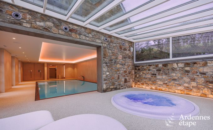 Uiterst luxueuze villa voor 22 pers met wellness en zwembad in Aubel