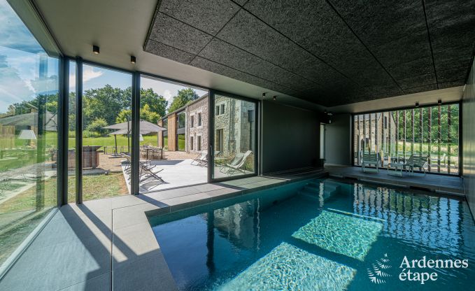 Grote vakantiewoning in Aubel: ideaal voor 30 personen met zwembad en uitgebreide faciliteiten