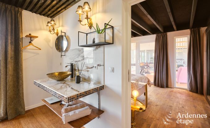 Ruime villa voor 9 personen in Baillonville met binnenzwembad en jacuzzi