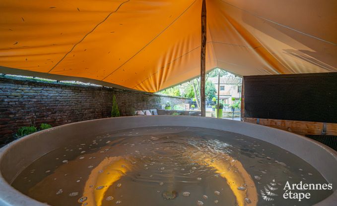 Romantische suite voor 2 personen in Barvaux: luxe faciliteiten, sauna en jacuzzi in de Ardennen
