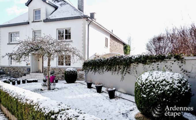 Vakantiehuis in 2 delen met grote tuin te huur in Bastenaken