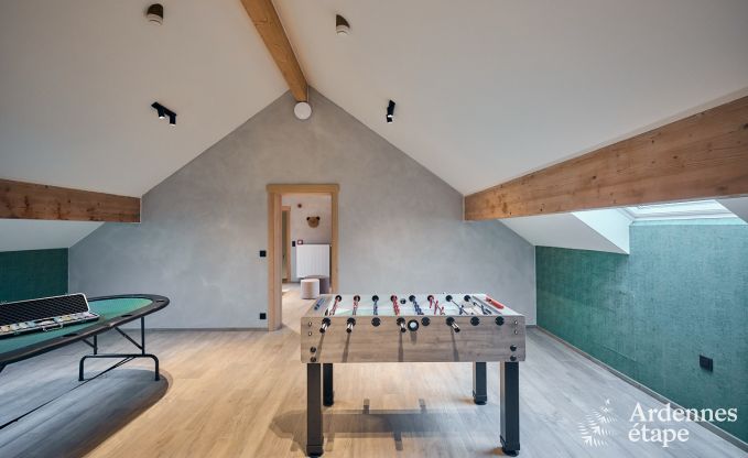 Vakantiehuis in Bastogne: authentieke vakantiewoning voor 16 personen met moderne voorzieningen in de Ardennen