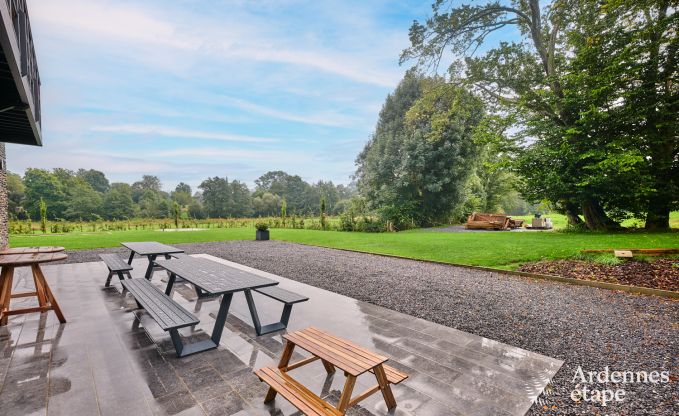 Vakantiehuis in Bastogne: authentieke vakantiewoning voor 16 personen met moderne voorzieningen in de Ardennen