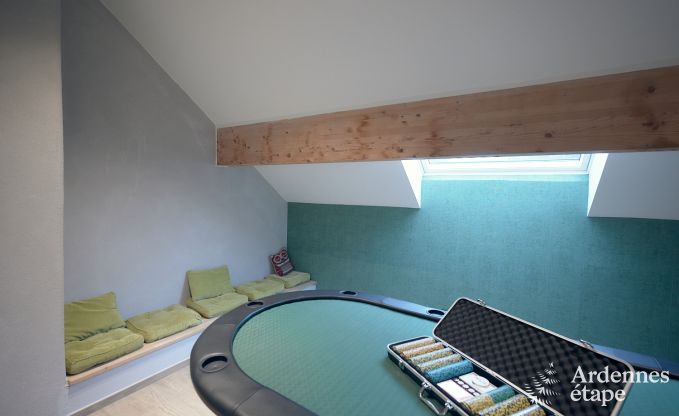 Vakantiehuis in Bastogne: authentieke vakantiewoning voor 16 personen met moderne voorzieningen in de Ardennen
