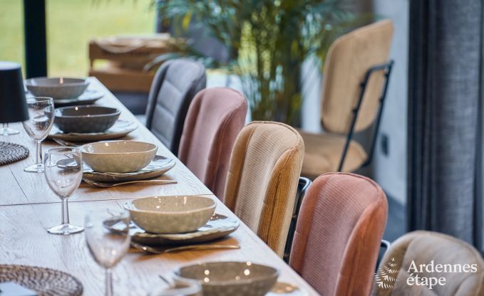 Vakantiehuis in Bastogne: authentieke vakantiewoning voor 16 personen met moderne voorzieningen in de Ardennen