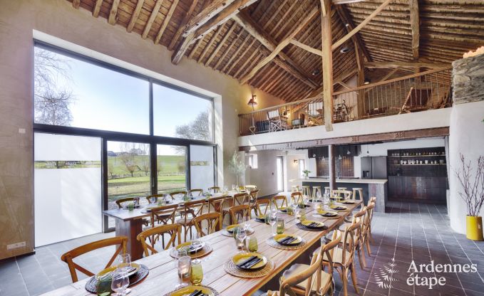 Ruime luxe villa in Bastogne voor 26 personen