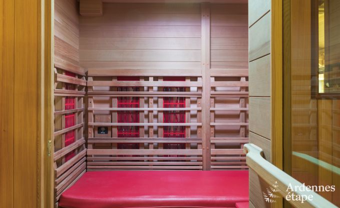 Romantische vakantiewoning voor 2 personen in Beauraing met zwembad, sauna en jacuzzi