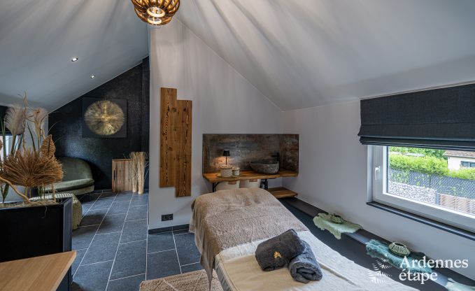 Romantische vakantiewoning voor 2 personen in Beauraing met zwembad, sauna en jacuzzi