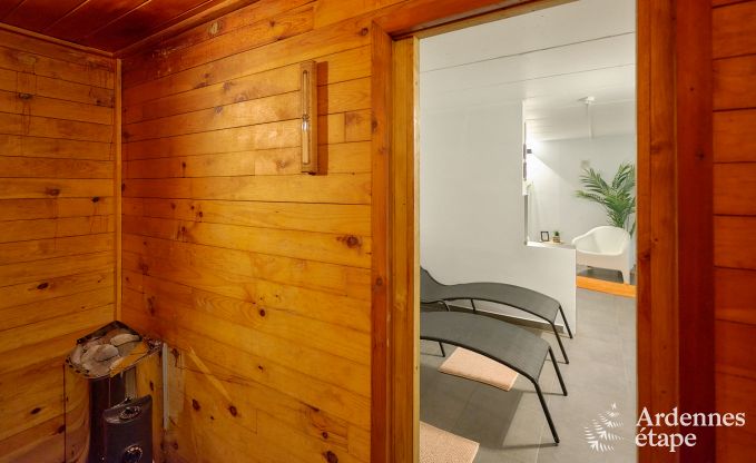 Luxe chalet met sauna in Beauraing, Ardennen