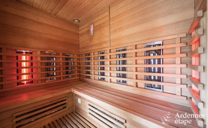 Mooie Vakantiewoning met zwembad, sauna en spelen in Beauraing voor 15 personen in de Ardennen