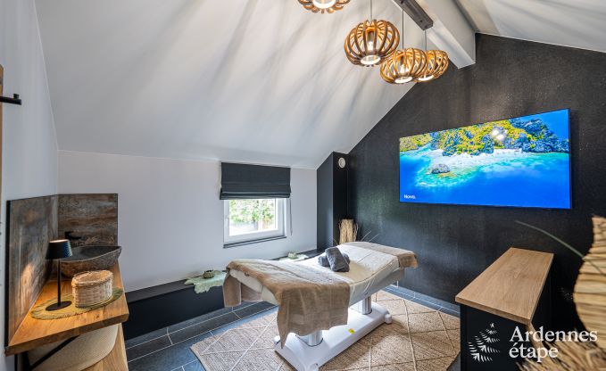 Romantische vakantiewoning voor 2 personen in Beauraing met zwembad, sauna en jacuzzi