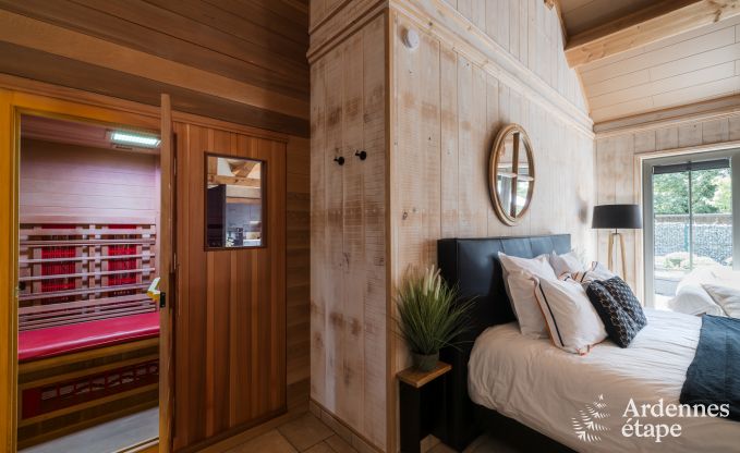 Romantische vakantiewoning voor 2 personen in Beauraing met zwembad, sauna en jacuzzi