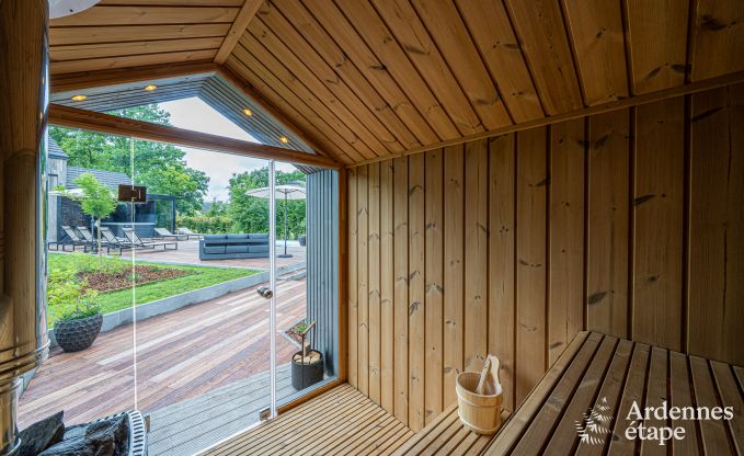 Romantische vakantiewoning voor 2 personen in Beauraing met zwembad, sauna en jacuzzi