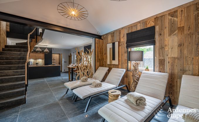 Romantische vakantiewoning voor 2 personen in Beauraing met zwembad, sauna en jacuzzi