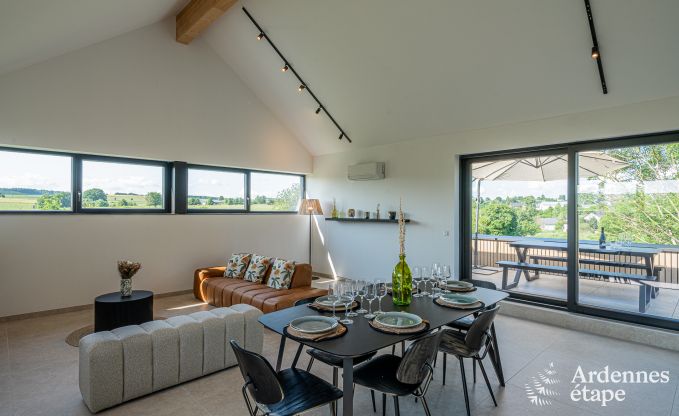 Vakantiehuis in Bertogne voor 6 personen met privtuin en hottub