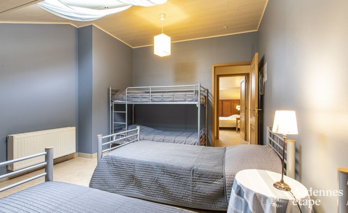 Comfortabel en knus vakantiehuis voor 11 personen te huur in Bertrix