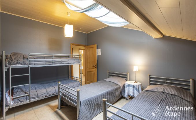 Comfortabel en knus vakantiehuis voor 11 personen te huur in Bertrix