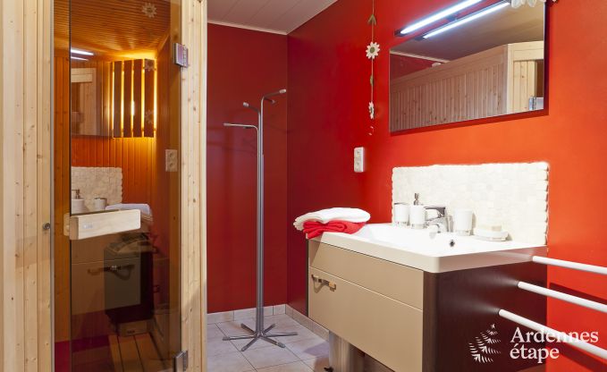 3-sterren charmevakantiehuis voor 8 personen met sauna in Jehonville
