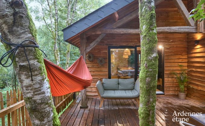 Prachtige houten paalwoning Bertrix, Ardennen