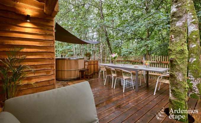 Prachtige houten paalwoning Bertrix, Ardennen