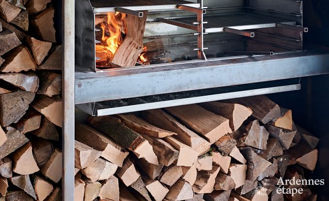 Ruime luxe villa in Bertrix voor 16 personen met verwarmd buitenzwembad en privterras aan het water