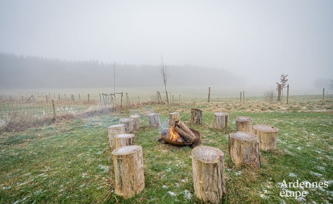 Vakantiewoning in Bivre: huisdiervriendelijk comfort voor 12 personen met sauna  in de Ardennen