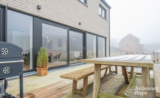 Vakantiewoning in Bivre: huisdiervriendelijk comfort voor 12 personen met sauna  in de Ardennen