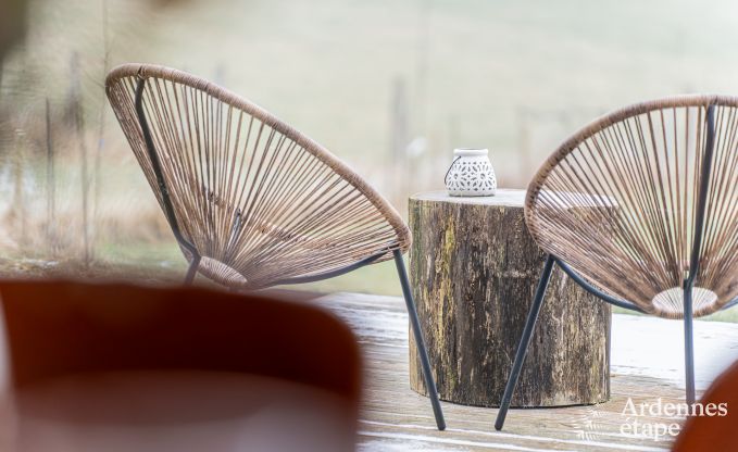 Vakantiewoning in Bivre: huisdiervriendelijk comfort voor 12 personen met sauna  in de Ardennen