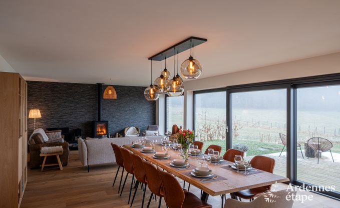 Vakantiewoning in Bivre: huisdiervriendelijk comfort voor 12 personen met sauna  in de Ardennen