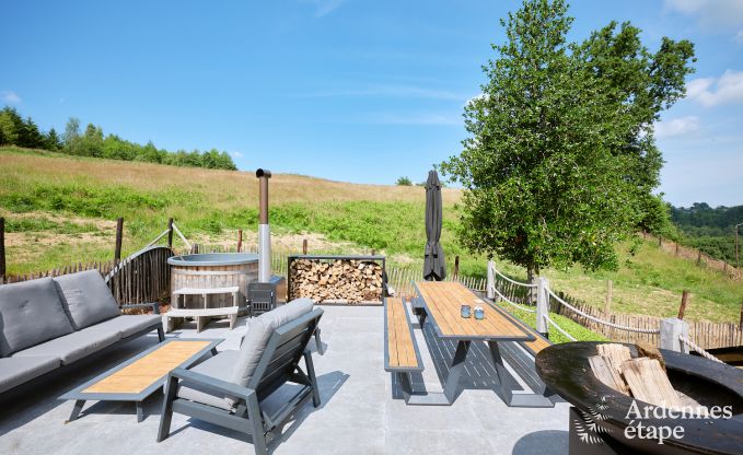 Charmante vakantiewoning in Bivre - Cornimont voor 6 personen met hottub en infraroodcabine