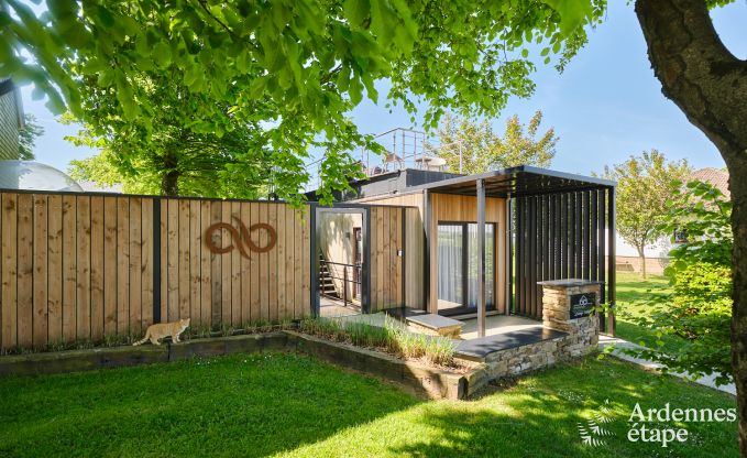 Unieke fermette voor 2 personen in Bllingen met privsauna, jacuzzi en buitendouche