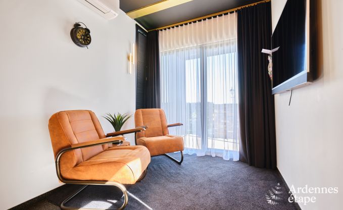 Unieke fermette voor 2 personen in Bllingen met privsauna, jacuzzi en buitendouche