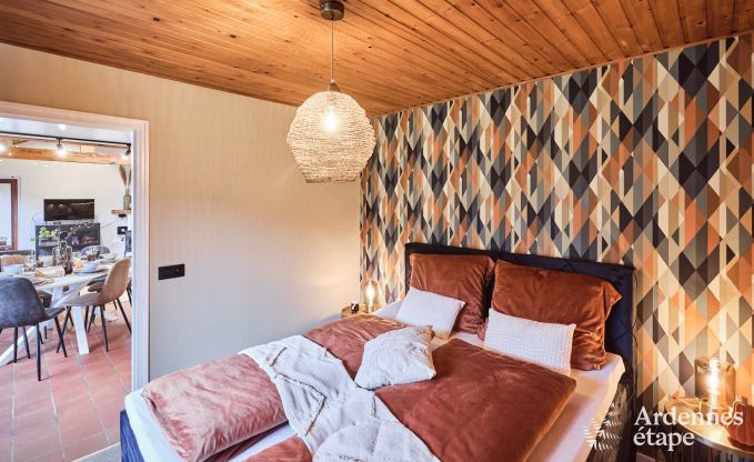 Gezellige chalet in Burg-Reuland: perfect vakantiehuis voor 6 personen met sauna en privtuin in de Oostkantons