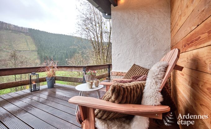 Gezellige chalet in Burg-Reuland: perfect vakantiehuis voor 6 personen met sauna en privtuin in de Oostkantons