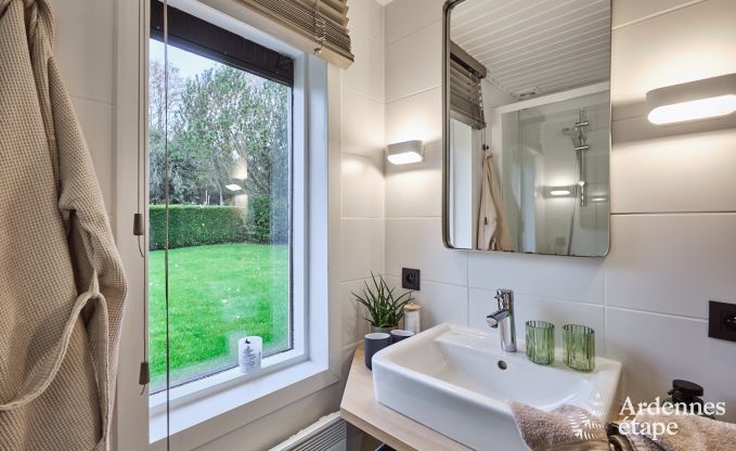 Gezellige chalet in Burg-Reuland: perfect vakantiehuis voor 6 personen met sauna en privtuin in de Oostkantons