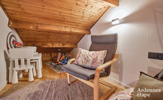 Gezellige chalet in Burg-Reuland: perfect vakantiehuis voor 6 personen met sauna en privtuin in de Oostkantons