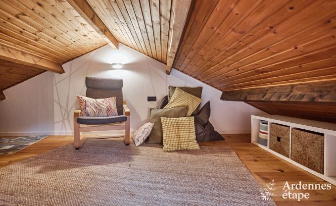 Gezellige chalet in Burg-Reuland: perfect vakantiehuis voor 6 personen met sauna en privtuin in de Oostkantons