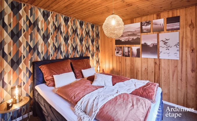 Gezellige chalet in Burg-Reuland: perfect vakantiehuis voor 6 personen met sauna en privtuin in de Oostkantons
